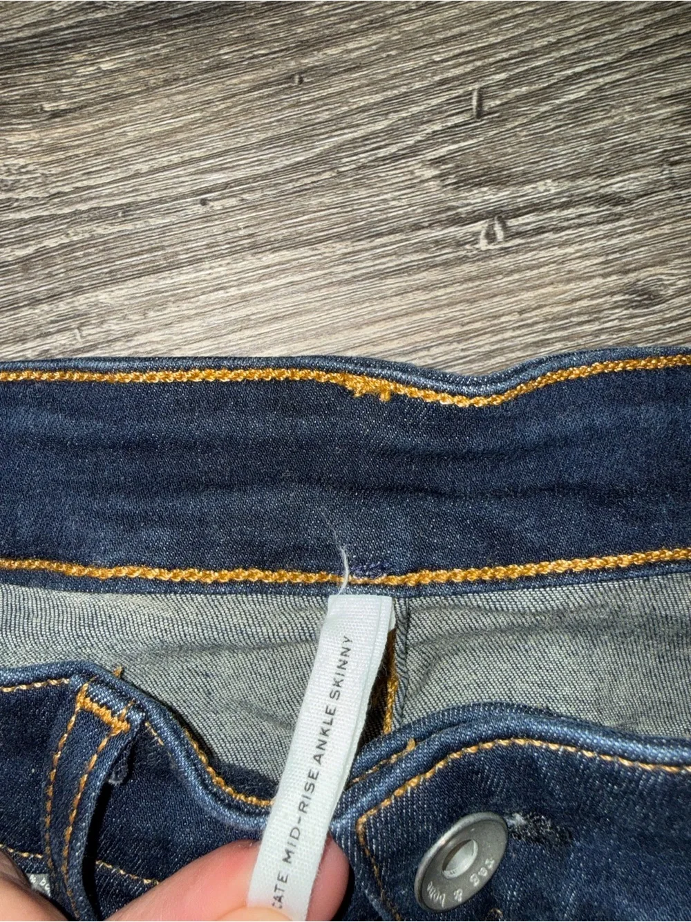 rag & bone Cate mid-rise ankle skinny Size 28 Pre-Owned